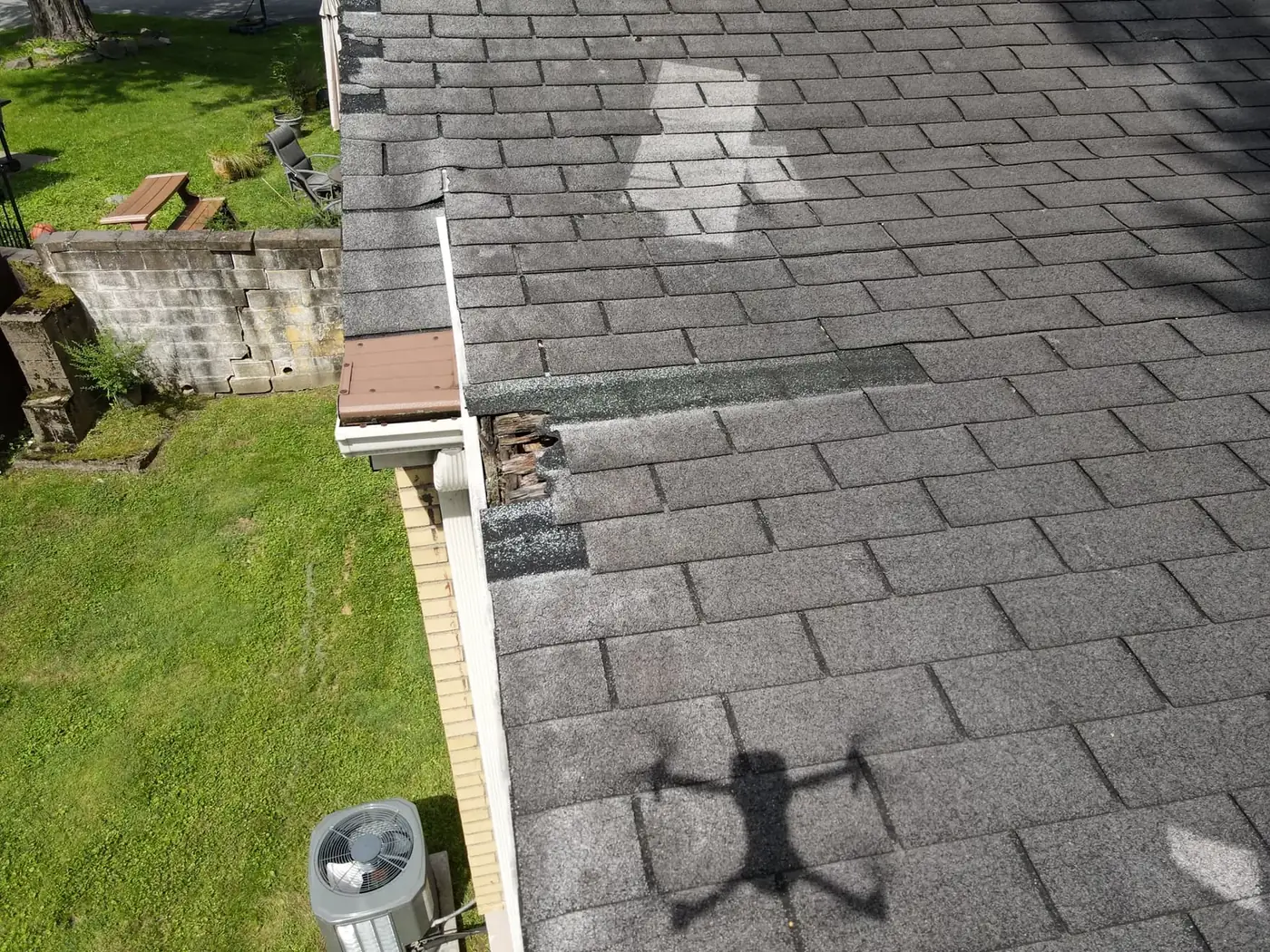 Roof decking repair by Elite Construction