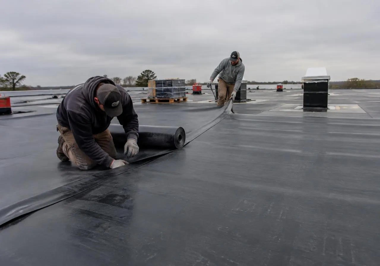 EPDM Rubber Roofing & Repairs by Elite Construction