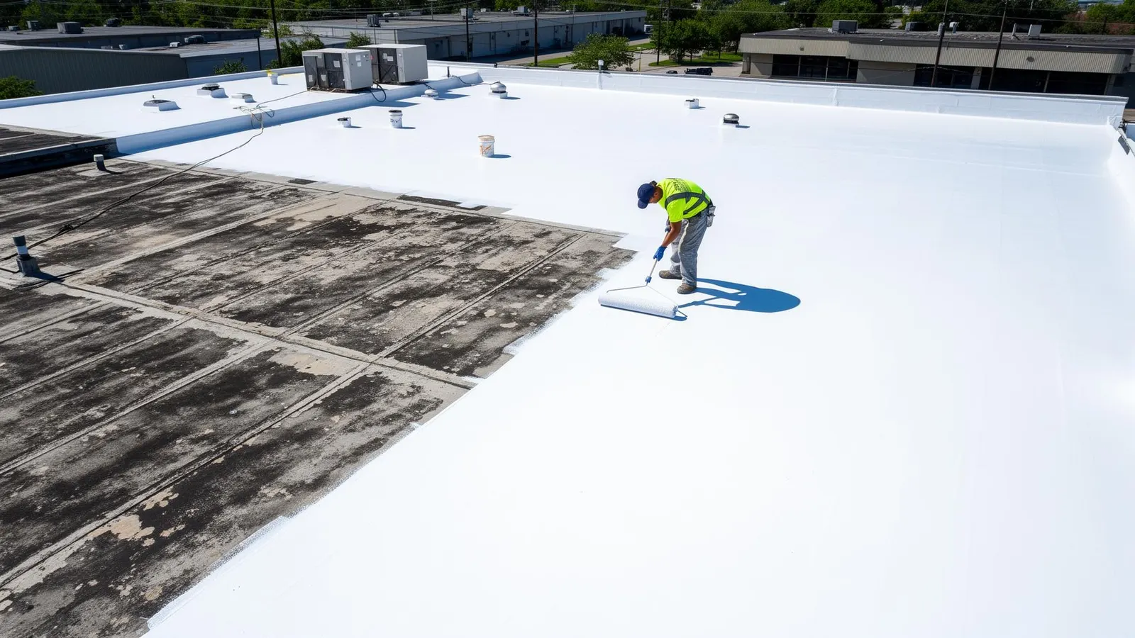Silicone Roof Coatings by Elite Construction