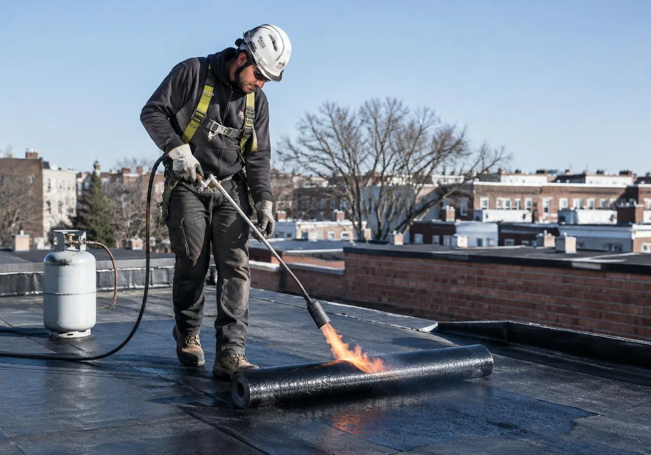 Torch-Down Roofing by Elite Construction